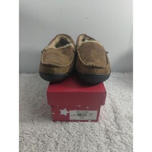 DREAM PAIRS Men's Fuzzy Microsuede Moccasin Slippers Plush Lining House Shoes SZ